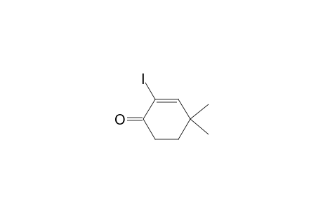 2-iodanyl-4,4-dimethyl-cyclohex-2-en-1-one