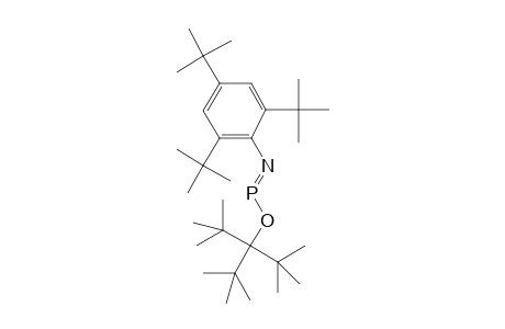 TRI-TERT.-BUTYLMETHYLOXY-(2,4,6-TRI-TERT.-BUTYLPHENYLIMINO)-PHOSPHANE