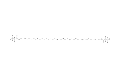 2-[2-[2-[2-[2-[2-[2-[2-[2-[2-[2-[2-[2-(2,2,3,3,3-Pentafluoropropanoyl)oxyethoxy]ethoxy]ethoxy]ethoxy]ethoxy]ethoxy]ethoxy]ethoxy]ethoxy]ethoxy]ethoxy]ethoxy]ethyl 2,2,3,3,3-pentafluoropropanoate