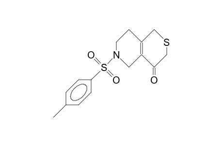 6-(Tosyl)-3,4,5,6,7,8-hexahydro-thiopyrano(4,3-C)pyridin-4-one