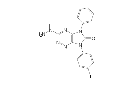 3-Hydrazinyl-7-(4-iodophenyl)-5-phenyl-5H-imidazo[4,5-e][1,2,4]triazin-6(7H)-one