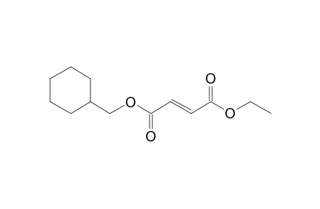 Fumaric acid, cyclohexylmethyl ethyl ester