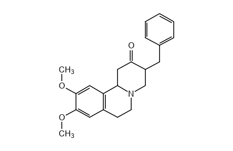 3-benzyl-9,10-dimethoxy-1,3,4,6,7,11b-hexahydro-2H-benzo[a]quinolizin-2-one