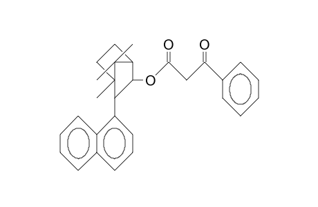 4,7,7-Trimethyl-3-exo-(1-naphthyl)-bicyclo(2.2.1)heptan-2-exo-yl 3-phenyl-3-oxo-propanoate