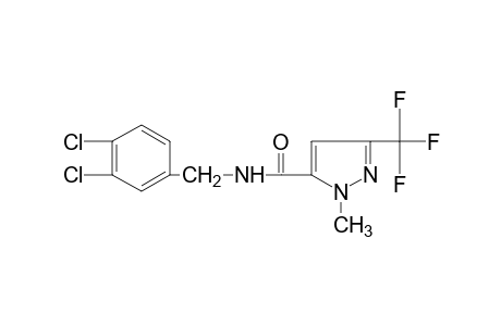 N-(3,4-dichlorobenzyl)-1-methyl-3-(trifluoromethyl)pyrazole-5-carboxamide