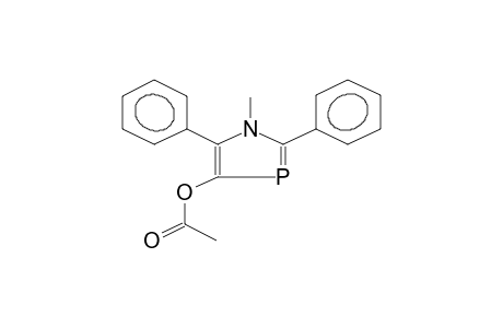 1-METHYL-4-ACETOXY-2,5-DIPHENYL-1,3-AZAPHOSPHOLE