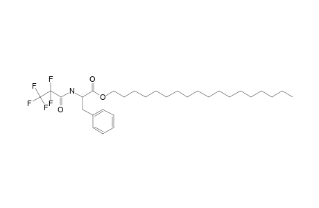 L-Phenylalanine, N-pentafluoropropionyl-, octadecyl ester