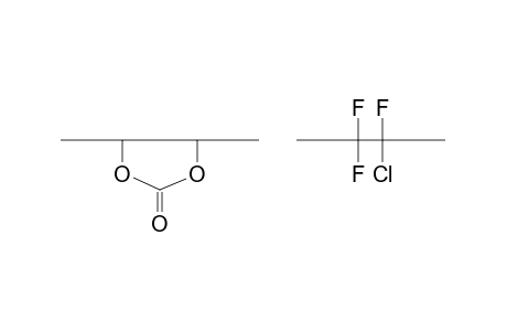 Poly(trifluorochloroethylene-co-vinylene carbonate)