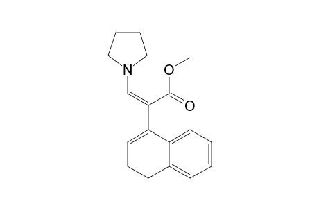 METHYL-(E)-3,4-DIHYDRO-ALPHA-[(1-PYRROLIDINYL)-METHYLENE]-1-NAPHTHALENE-ACETATE