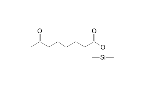 Octanoic acid <7-oxo->, mono-TMS