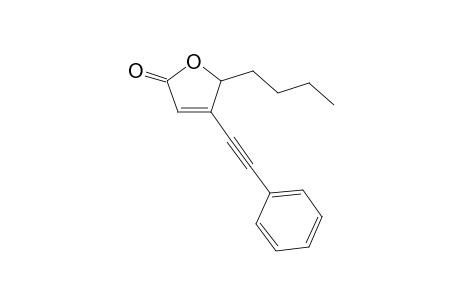 5-Butyl-4-(phenylethynyl)furan-2(5H)-one