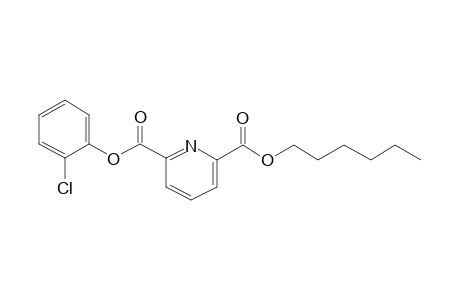 2,6-Pyridinedicarboxylic acid, 2-chlorophenyl hexyl ester