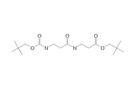 .beta.-Alanyl-.beta.-alanine, N-neopentyloxycarbonyl-, neopentyl ester