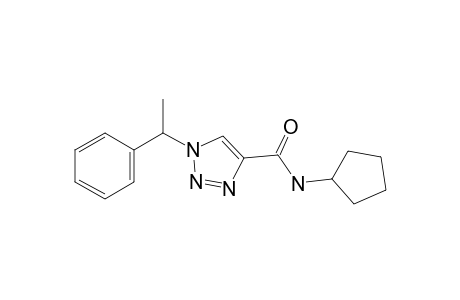 N-Cyclopentyl-1-(1-phenylethyl)-1H-1,2,3-triazole-4-carboxamide