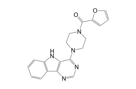 4-[4-(2-furoyl)-1-piperazinyl]-5H-pyrimido[5,4-b]indole