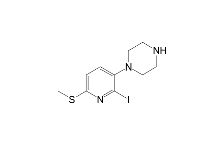 ((2-Iodo-6-methylsulfanyl)-3-pyridyl)-1-piperazine