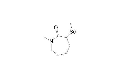 1-Methyl-3-(methylselanyl)azepan-2-one