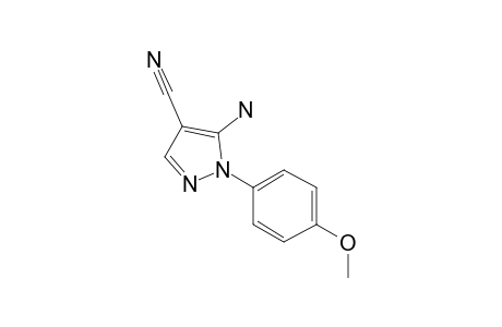 5-Amino-1-(4-methoxyphenyl)-1H-pyrazole-4-carbonitrile