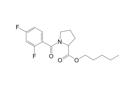 L-Proline, N-(2,4-difluorobenzoyl)-, pentyl ester