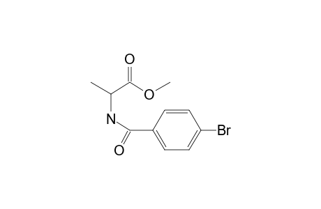 L-Alanine, N-(4-bromobenzoyl)-, methyl ester