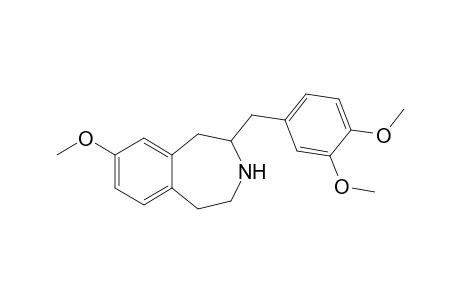 2,3,4,5-Tetrahydro-2-(3',4'-dimethoxybenzyl)-8-methoxy-1H-3-benzazepine