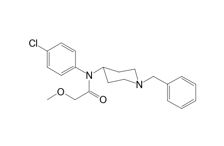 N-(1-Benzylpiperidin-4-yl)-N-4-chlorophenyl-2-methoxyacetamide