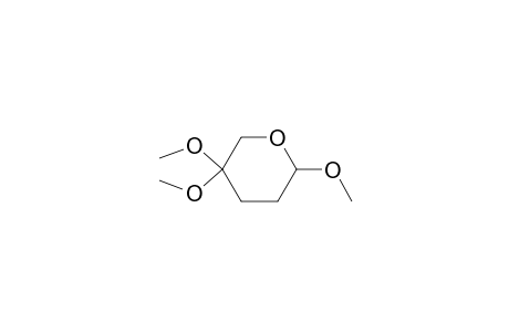 2H-Pyran, tetrahydro-2,5,5-trimethoxy-