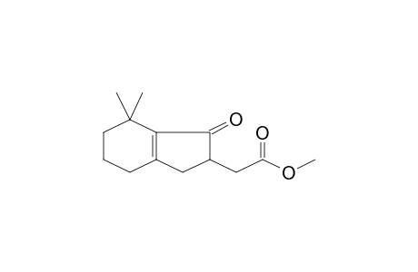 Methyl (7,7-dimethyl-1-oxo-2,3,4,5,6,7-hexahydro-1H-inden-2-yl)acetate