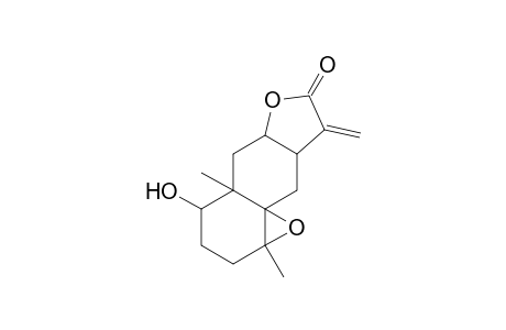 1-.beta.-hydroxy-4,5-.alpha.-epoxy-alantolactone