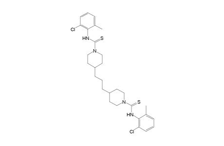 4,4'-propylenebis[N-(6-chloro-o-tolyl)thio-1-piperidinecarboxamide
