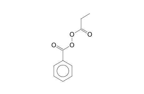 Benzenecarboperoxoic acid 1-oxopropyl ester