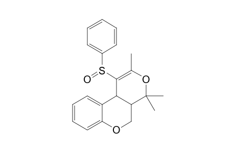 (4ARS,10BSR)-4A,10B-DIHYDRO-2,4,4-TRIMETHYL-1-PHENYLSULFINYL-4H,5H-PYRANO-[3,4-C]-[1]-BENZOPYRAN