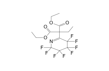 2-[2,2-BIS(ETHOXYCARBONYL)PROPY]-3,3,4,4,5,5,6,6-OCTAFLUORO-1-AZACYCLOHEXENE