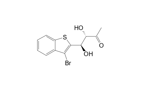 (3S,4R)-4-(3-Bromo-1-benzothiophen-2-yl)-3,4-dihydroxybutan-2-one