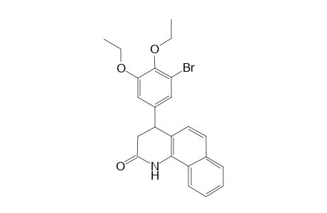 4-(3-Bromo-4,5-diethoxy-phenyl)-3,4-dihydro-1H-benzo[H]quinolin-2-one