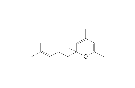 2,4,6-Trimethyl-2-(4-methyl-pent-3-enyl)-2H-pyran