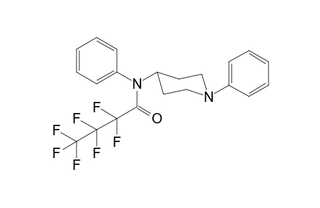 2,2,3,3,4,4,4-Heptafluoro-N-phenyl-N-(1-phenylpiperidin-4-yl)butanamide