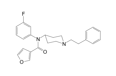 N-3-Fluorophenyl-N-[1-(2-phenylethyl)piperidin-4-yl]furan-3-carboxamide