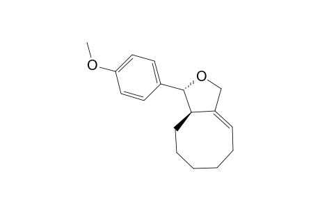 ENT-(+)-(3R,3AR)-3-(4-METHOXYPHENYL)-1,3,3A,4,5,6,7,8-OCTAHYDRO-1H-CYCLOOCTA-[C]-FURAN