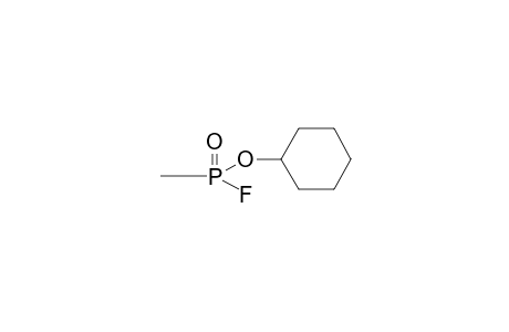 CYCLOHEXYL-METHYLPHOSPHONOFLUORIDATE