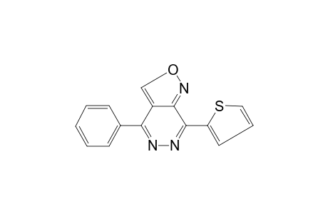 Isoxazolo[3,4-d]pyridazine, 4-phenyl-7-(2-thienyl)-