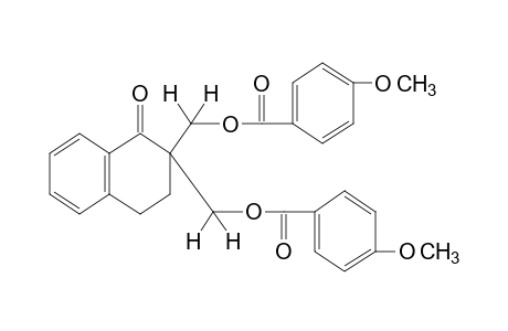2,2-BIS(HYDROXYMETHYL)-3,4-DIHYDRO-1(2H)-NAPHTHALENONE, DI-p-ANISATE