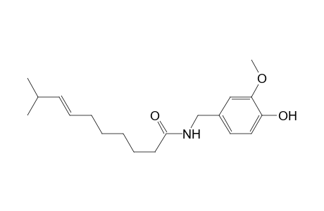 (E)-N-(4-Hydroxy-3-methoxybenzyl)-9-methyldec-7-enamide