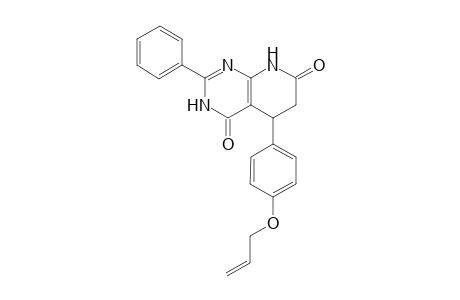 5-[4-(allyloxy)phenyl]-2-phenyl-5,8-dihydropyrido[2,3-d]pyrimidine-4,7(3H,6H)-dione