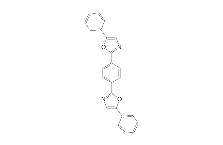 5-Phenyl-2-[4-(5-phenyl-1,3-oxazol-2-yl)phenyl]-1,3-oxazole