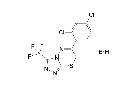 6-(2,4-dichlorophenyl)-3-(trifluoromethyl)-7H-[1,2,4]triazolo[3,4-b][1,3,4]thiadiazine hydrobromide