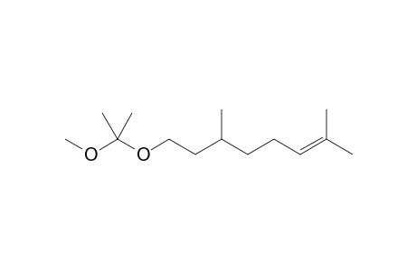 3,7-Dimethyl-1-(1-methyl-1-methoxyethoxy)-6-octene