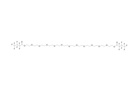 2-[2-[2-[2-[2-[2-[2-[2-[2-[2-[2-[2-(2,2,3,3,4,4,4-Heptafluorobutanoyl)oxyethoxy]ethoxy]ethoxy]ethoxy]ethoxy]ethoxy]ethoxy]ethoxy]ethoxy]ethoxy]ethoxy]ethyl 2,2,3,3,4,4,4-heptafluorobutanoate