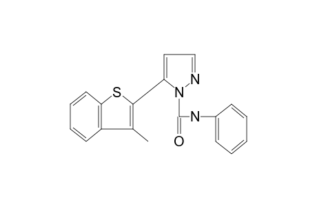 5-(3-methylbenzo[b]thien-2-yl)pyrazole-1-carboxanilide