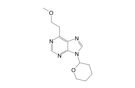 6-[2-(METHOXY)-ETHYL]-9-(TETRAHYDROPYRAN-2-YL)-PURINE